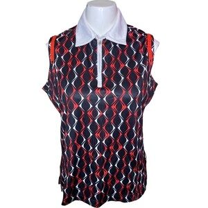 Tail Medium Top Red & Black Size Medium